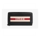 Gucci Leather Stripe Zip Around Wallet 459138