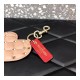 Valentino Rockstud Spike Heart Key Ring in Red 201