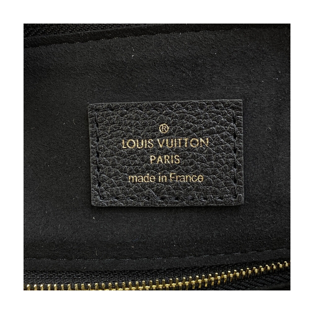 Louis Vuitton Monogram Empreinte Speedy Bandouliere 25 Black