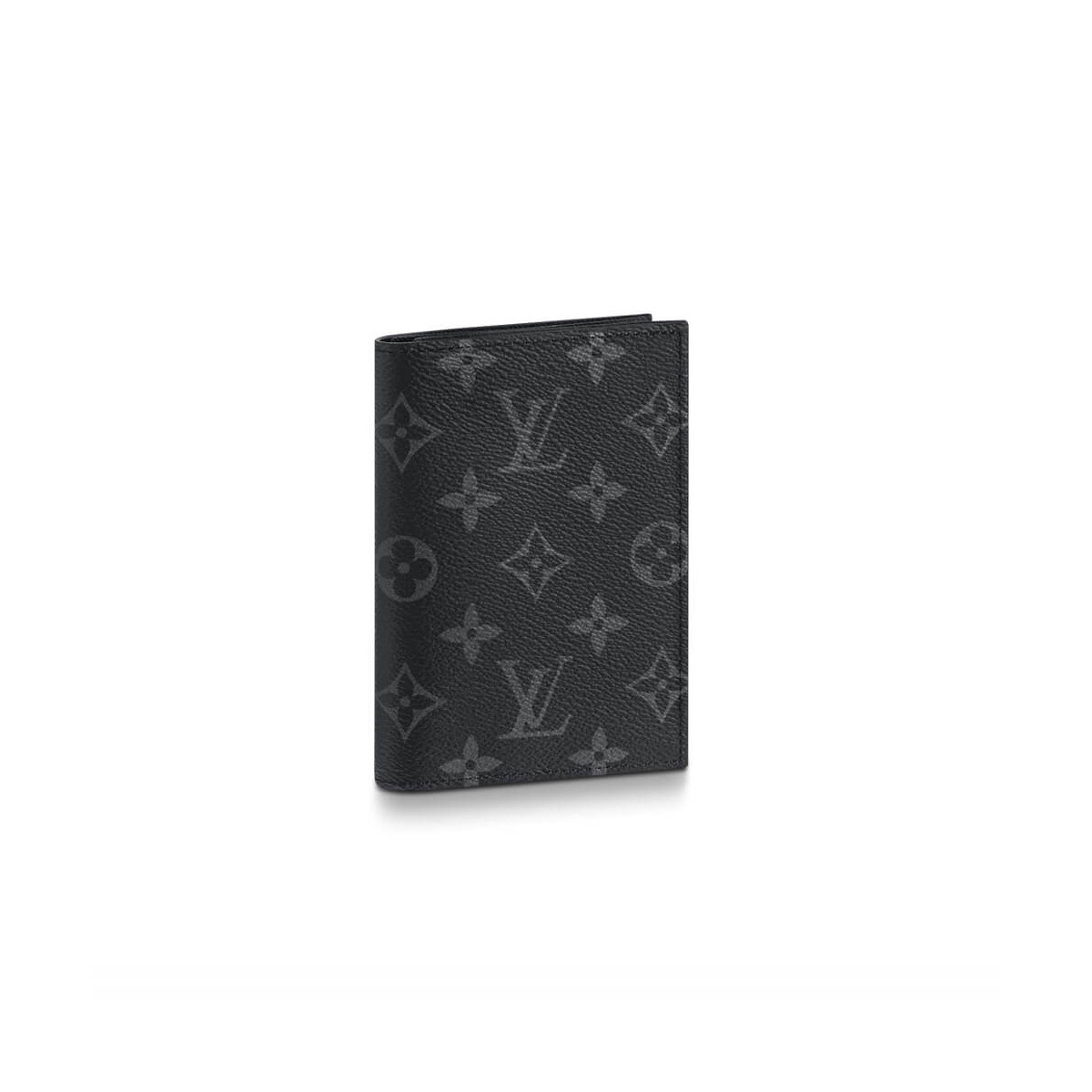 Louis Vuitton Monogram Eclipse Passport Cover M64501