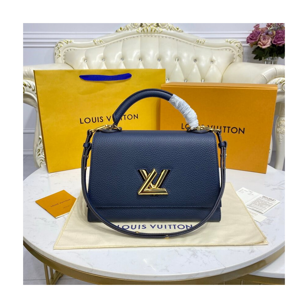 Louis Vuitton Twist One Handle MM M57090 Marine Blue