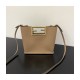 Fendi Beige Flannel Small Way Bag 8BS054