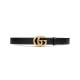 Gucci 30mm Leather Belt With Double G Buckle 414516