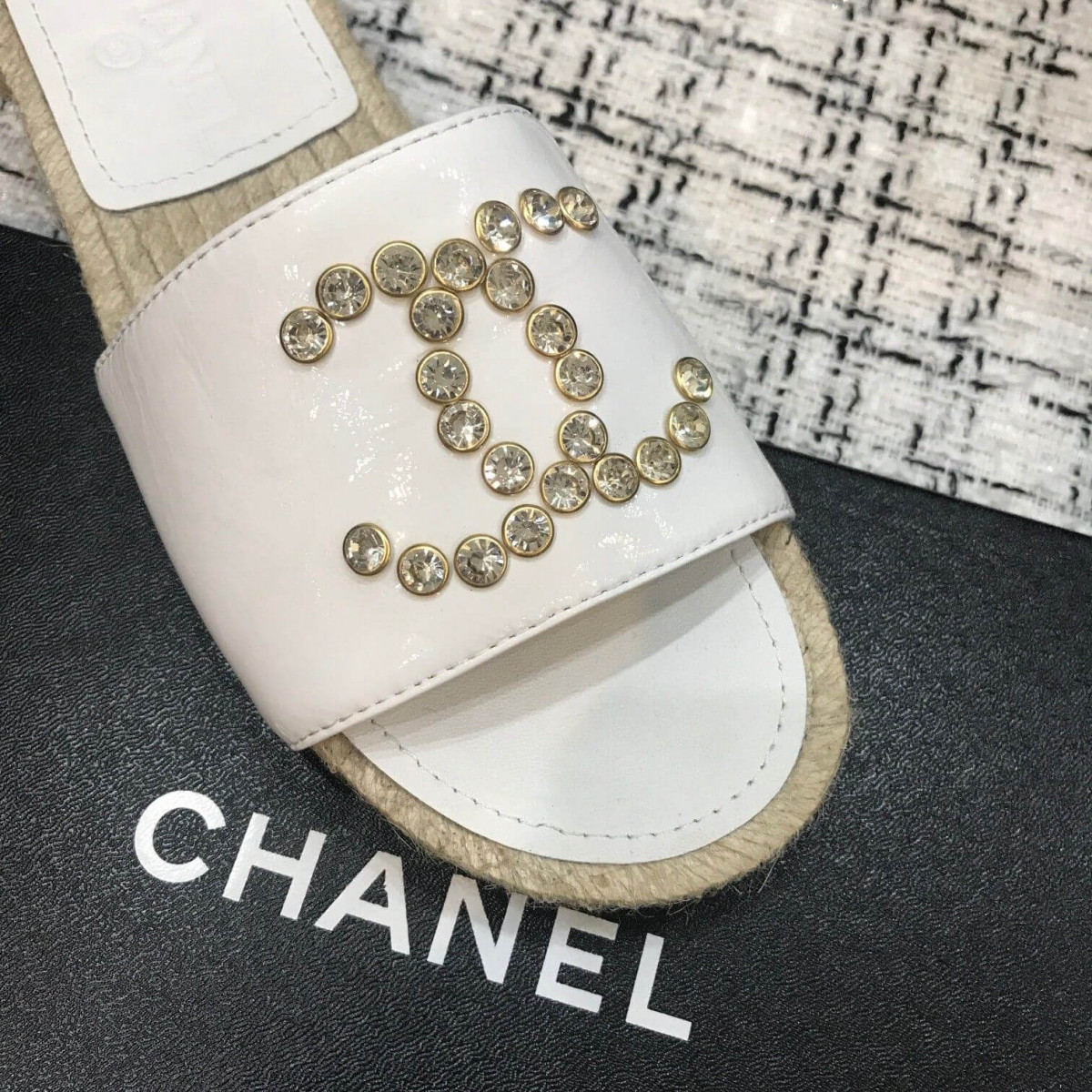 Chanel Paten Calfskin Mules G35603