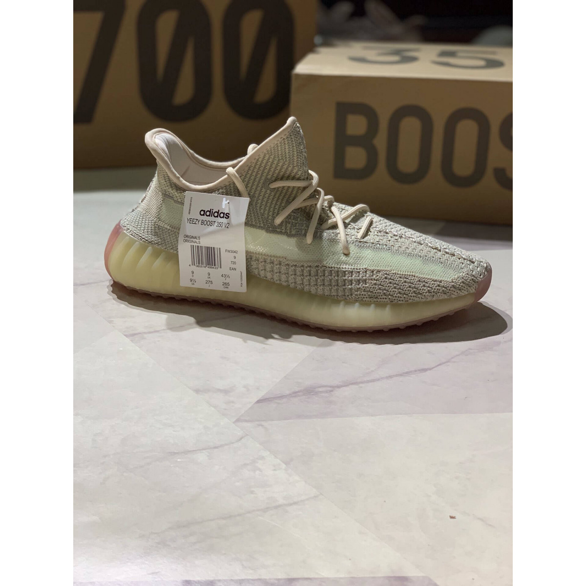 Adidas Yeezy Boost 350 V2 Swan White AH2015