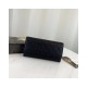 Gucci Black Signature Leather Continental Wallet 410100