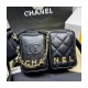 Chanel Calfskin Leather Camera Case AS2924 Black