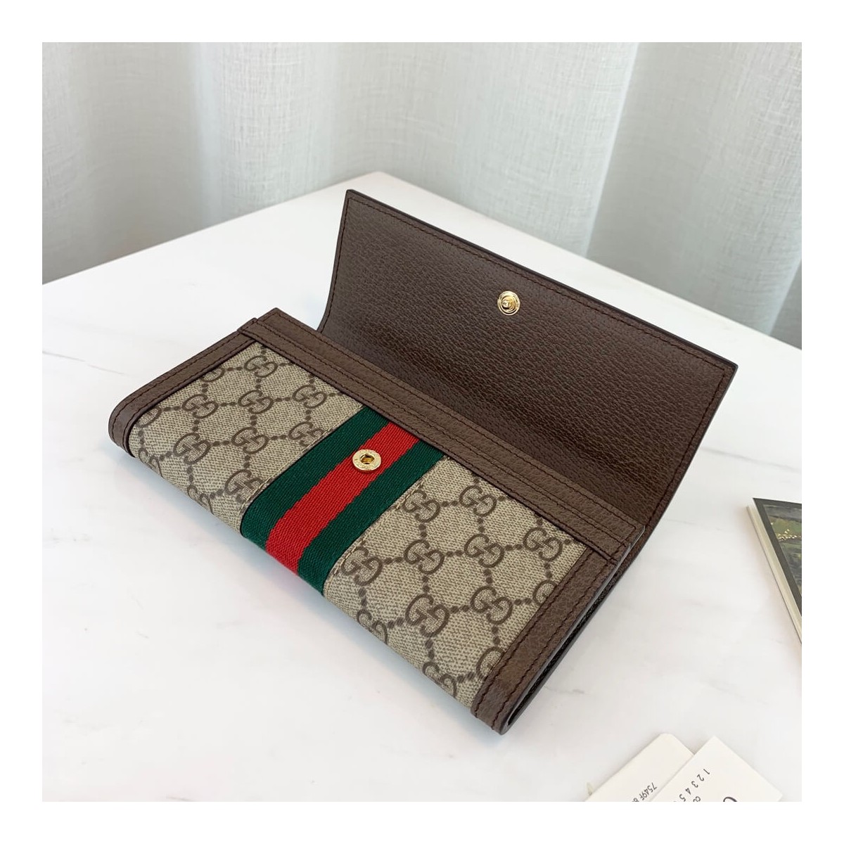 Gucci Ophidia GG Continental Wallet 523153