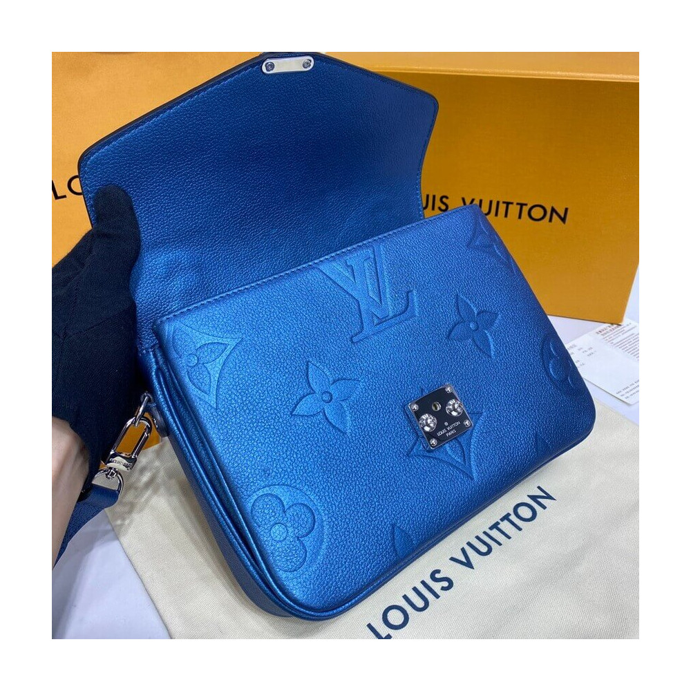 Louis Vuitton Pochette Metis M59211 Navy Nacre