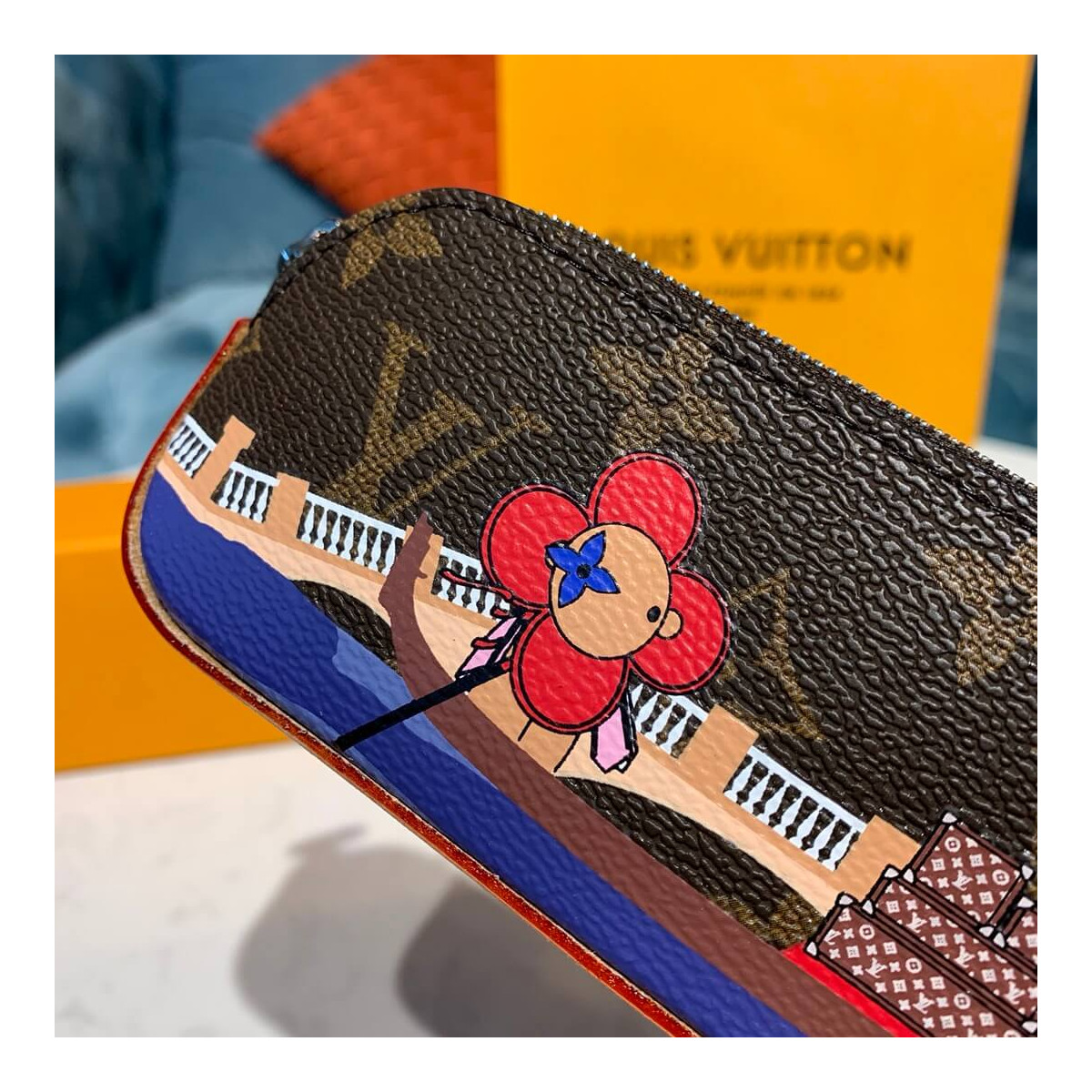 Louis Vuitton Venice Elizabeth Pencil Pouch GI0413