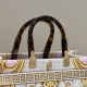 Fendace Sunshine Medium Tote Bag 8BH386 White