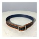 Louis Vuitton LV Reverso 40mm Reversible Belt M0038U Orange