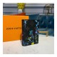 Louis Vuitton Flower Print Pocket Organizer M61696