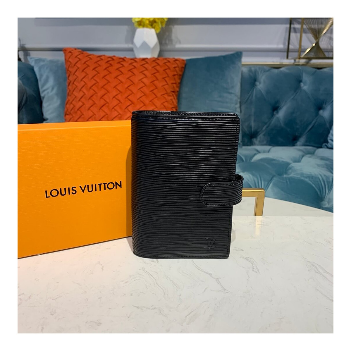 Louis Vuitton Epi Leather Small Ring Agenda Cover R20005