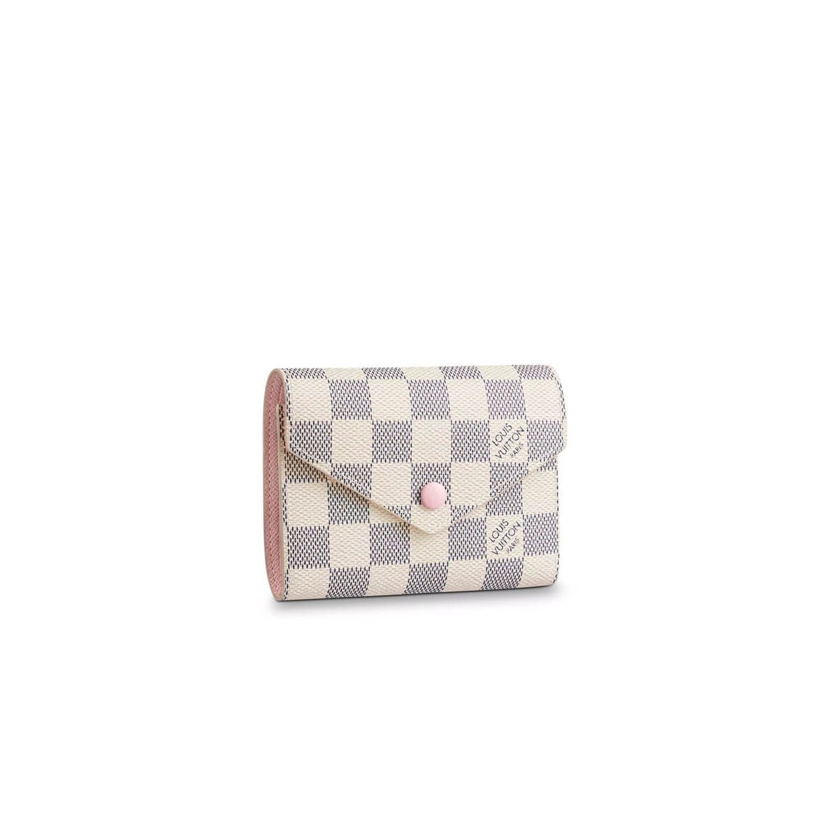 Louis Vuitton Damier Azur Canvas Victorine Wallet N58114