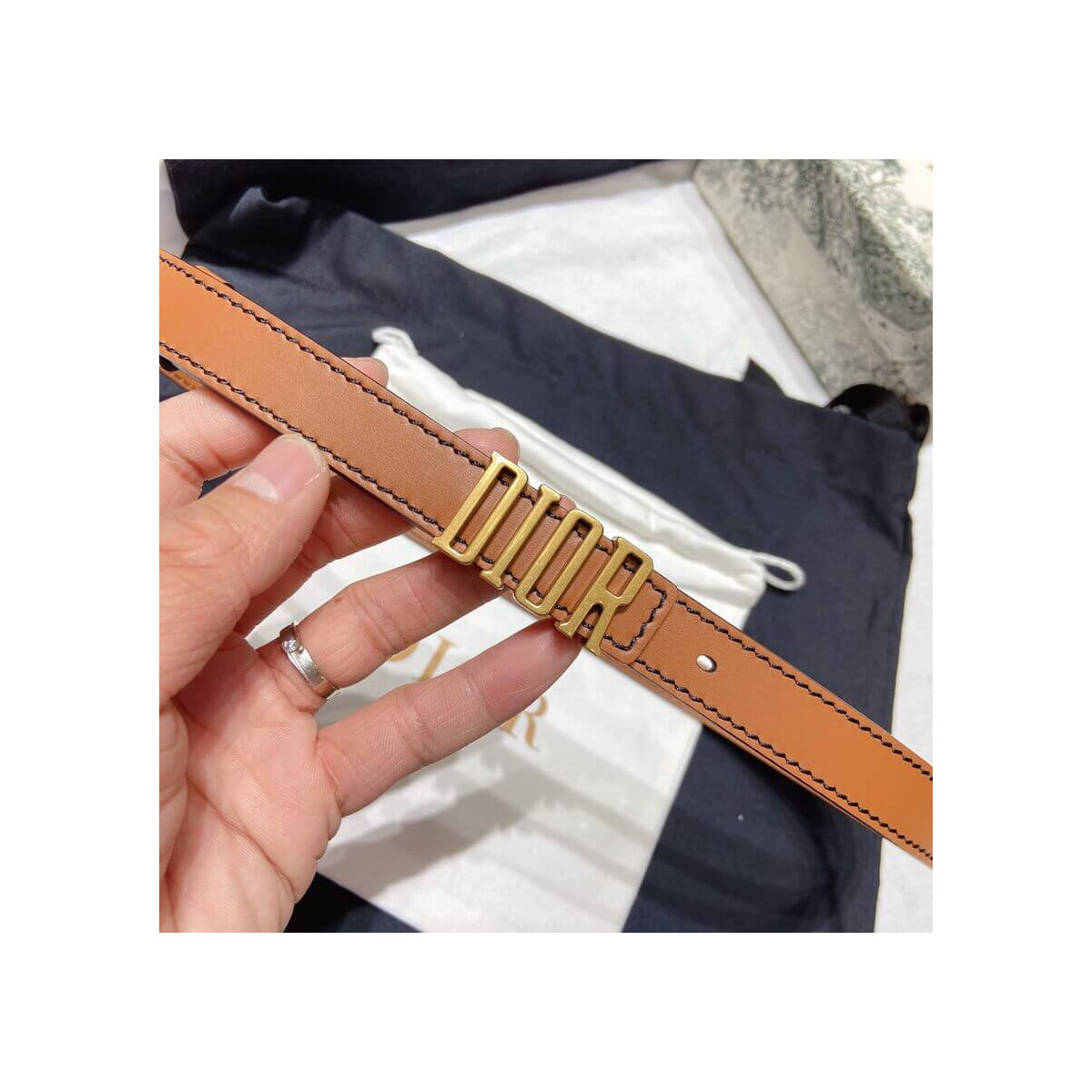 Christian Dior D-Fence 2.0cm Belt B0385