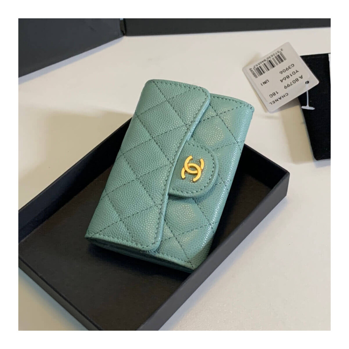 Chanel Caviar Classic Card Holder A80799