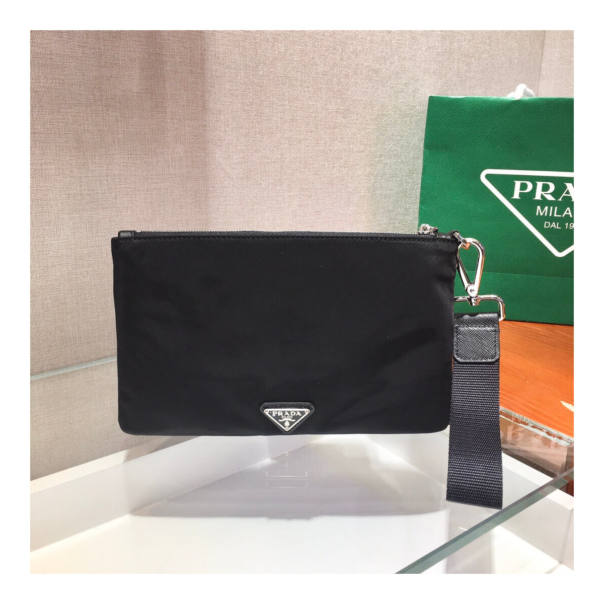 Prada Nylon Clutch 2VH011