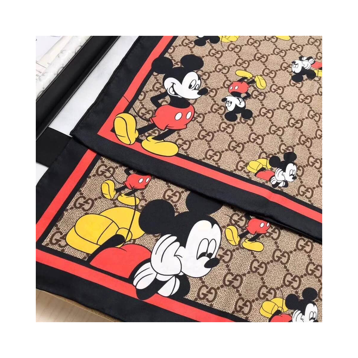 Disney x Gucci Chiffon Scarf 607324