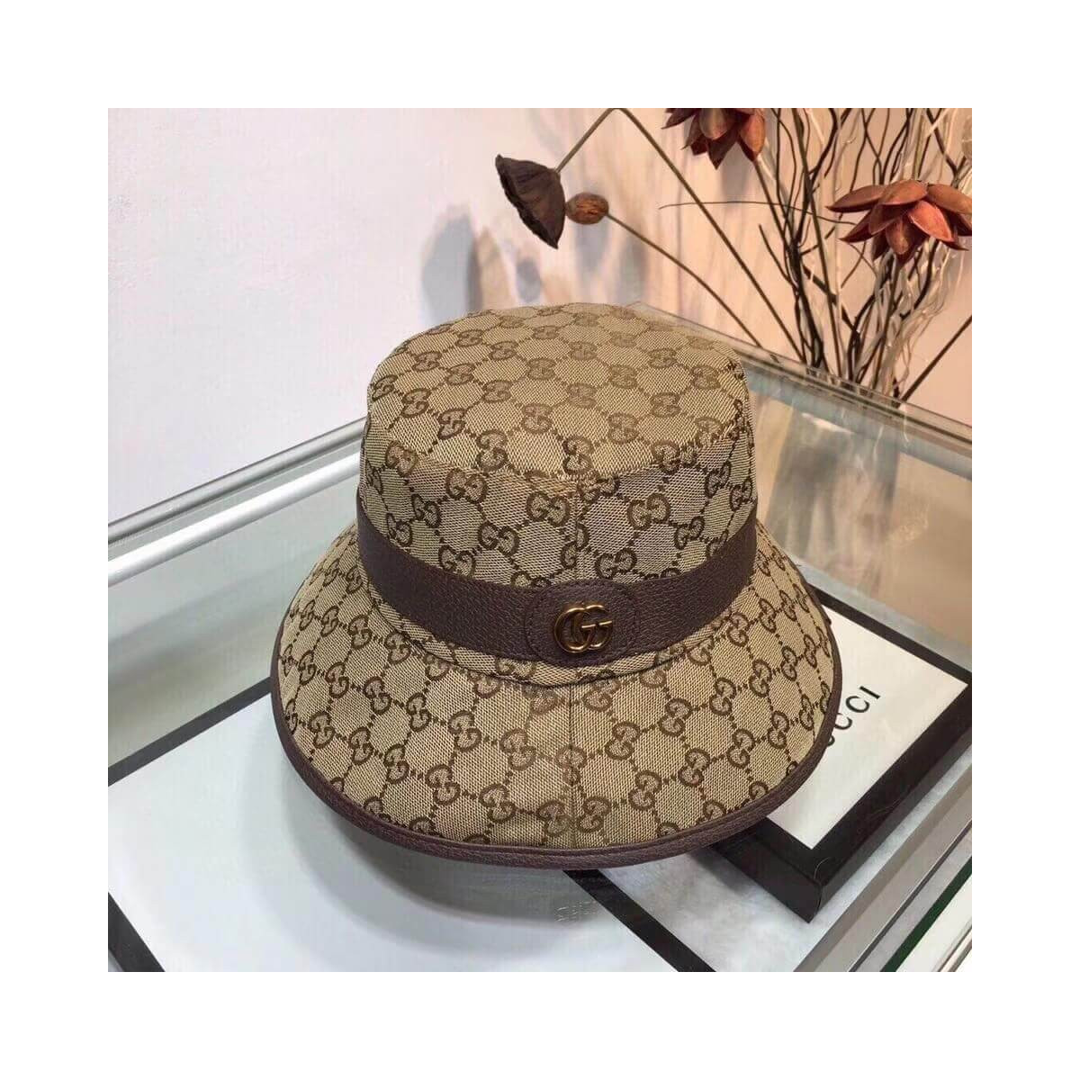 Gucci GG Canvas Fedora 576587