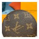 Louis Vuitton Courchevel Round Coin Purse M61926