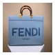 Fendi Medium Sunshine Shopper 8BH386 Light Blue