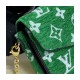 Louis Vuitton Monogram Jacquard Velvet Micro Metis M81494 Green