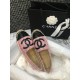 Chanel Tweed &amp; Patent Calfskin Espadrilles G29762 Pink/Black