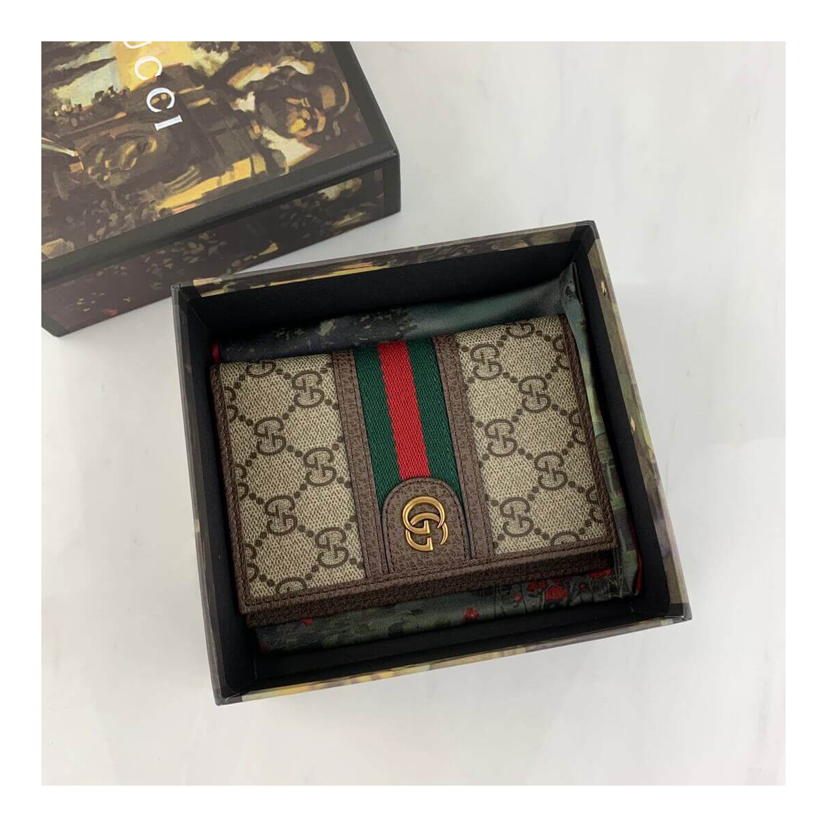 Gucci Ophidia GG Passport Case 597620