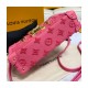 Louis Vuitton Petite Malle Bag M20745 Fluo Pink