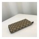 Gucci GG Supreme Monogram Bees Zip Around Wallet 410102