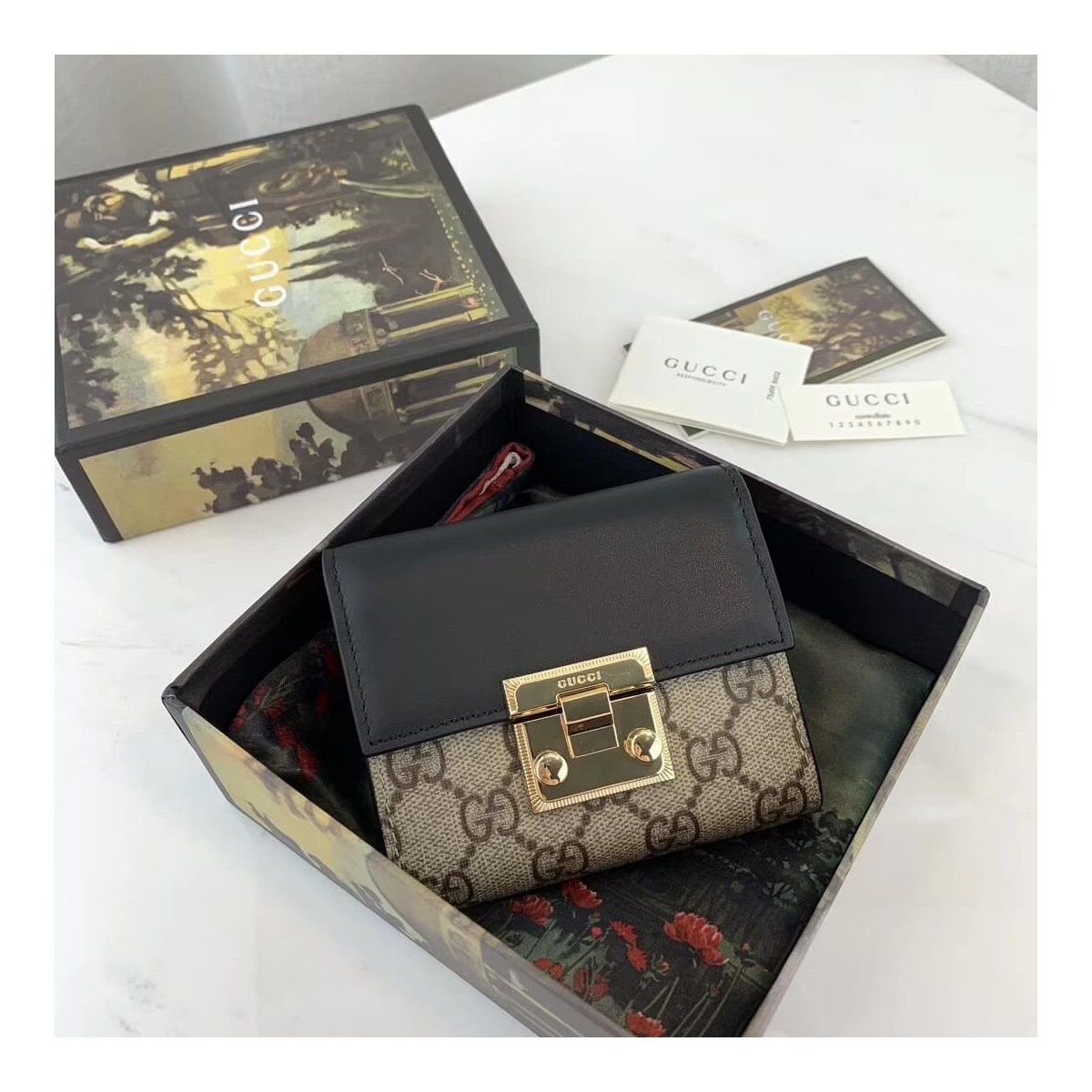 Gucci Padlock Wallet 453155