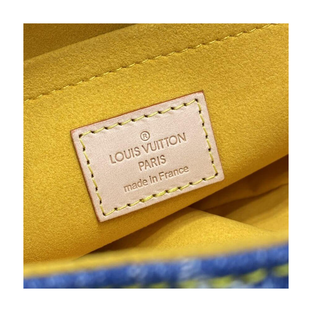 Louis Vuitton Monogram Denim Mini Pleaty M95050