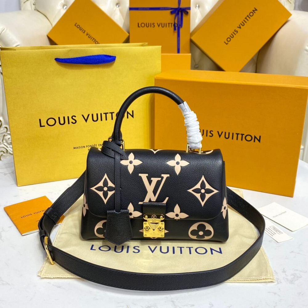 Louis Vuitton Bicolor Monogram Empreinte Leather Madeleine BB M45978