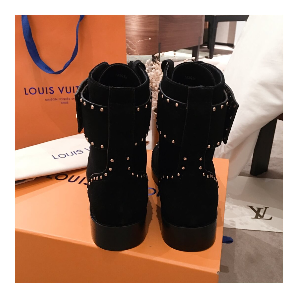 Louis Vuitton Wonderland Flat Ranger Boot 1A4G14