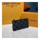 Louis Vuitton Damier Graphite Key Pouch M62650