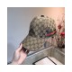 Gucci Original GG Canvas Baseball Hat With Web 200031