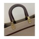 Fendi Medium Sunshine Tote Bag in Beige Canvas 8BH386