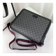 Gucci GG Black Flap Messenger 474138