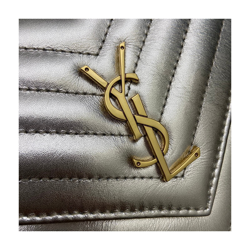 YSL Saint Laurent Joe Backpack 672609 In Champagne Gold Lambskin