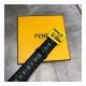 Fendi 40mm Leather Belt 8C057