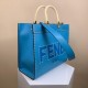 Fendi Medium Sunshine Shopper 8BH386 Blue