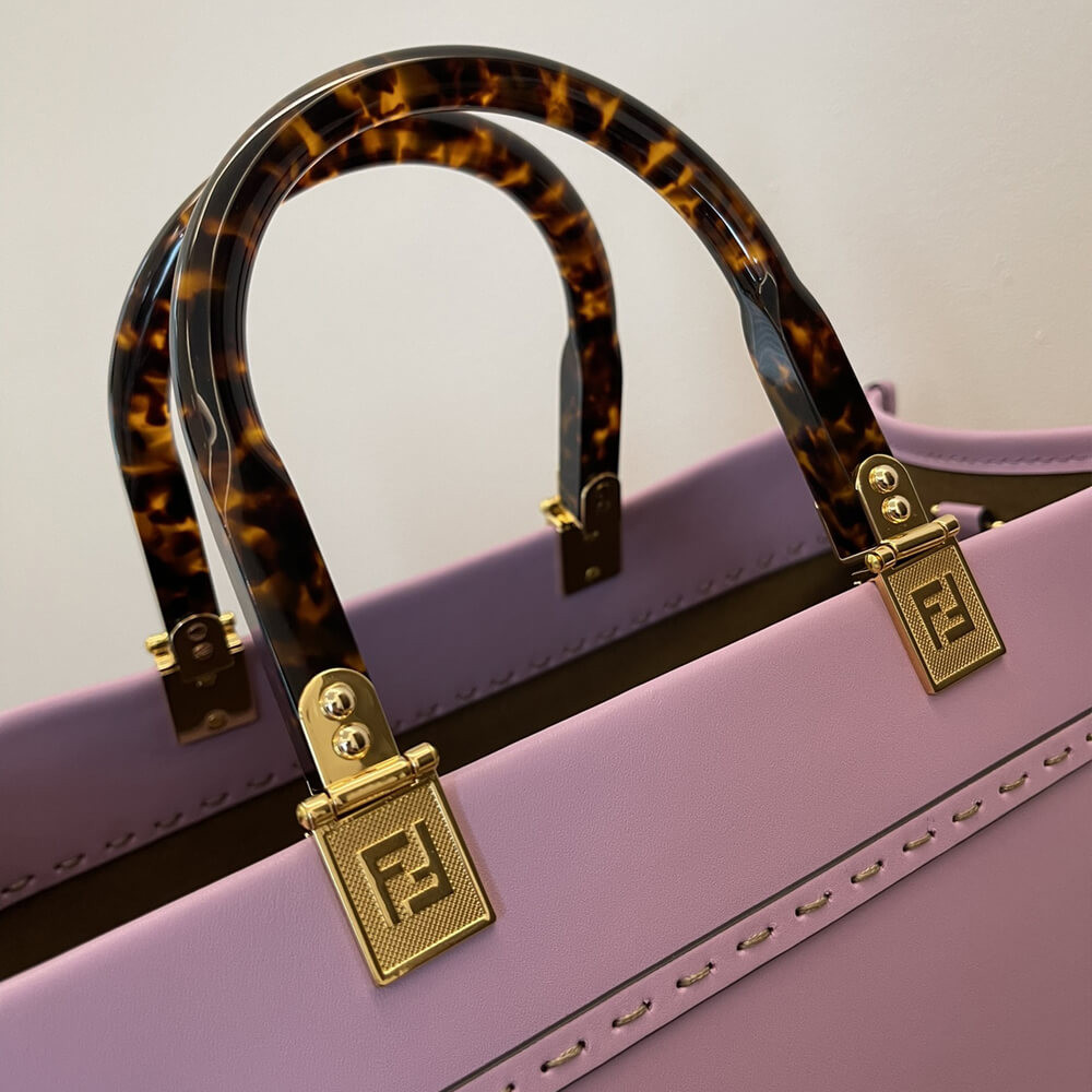 Fendi Medium Sunshine Shopper 8BH386 Purple