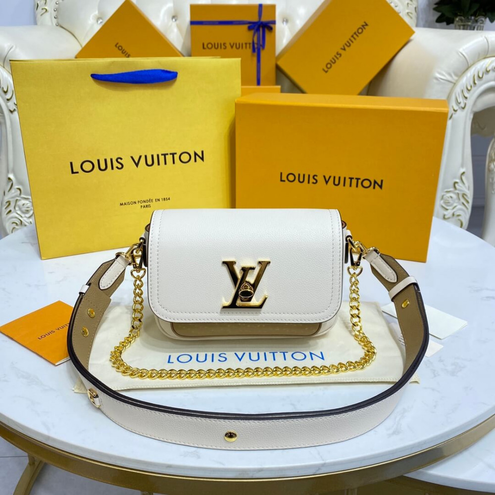 Louis Vuitton Lockme Tender M59733 Quartz White