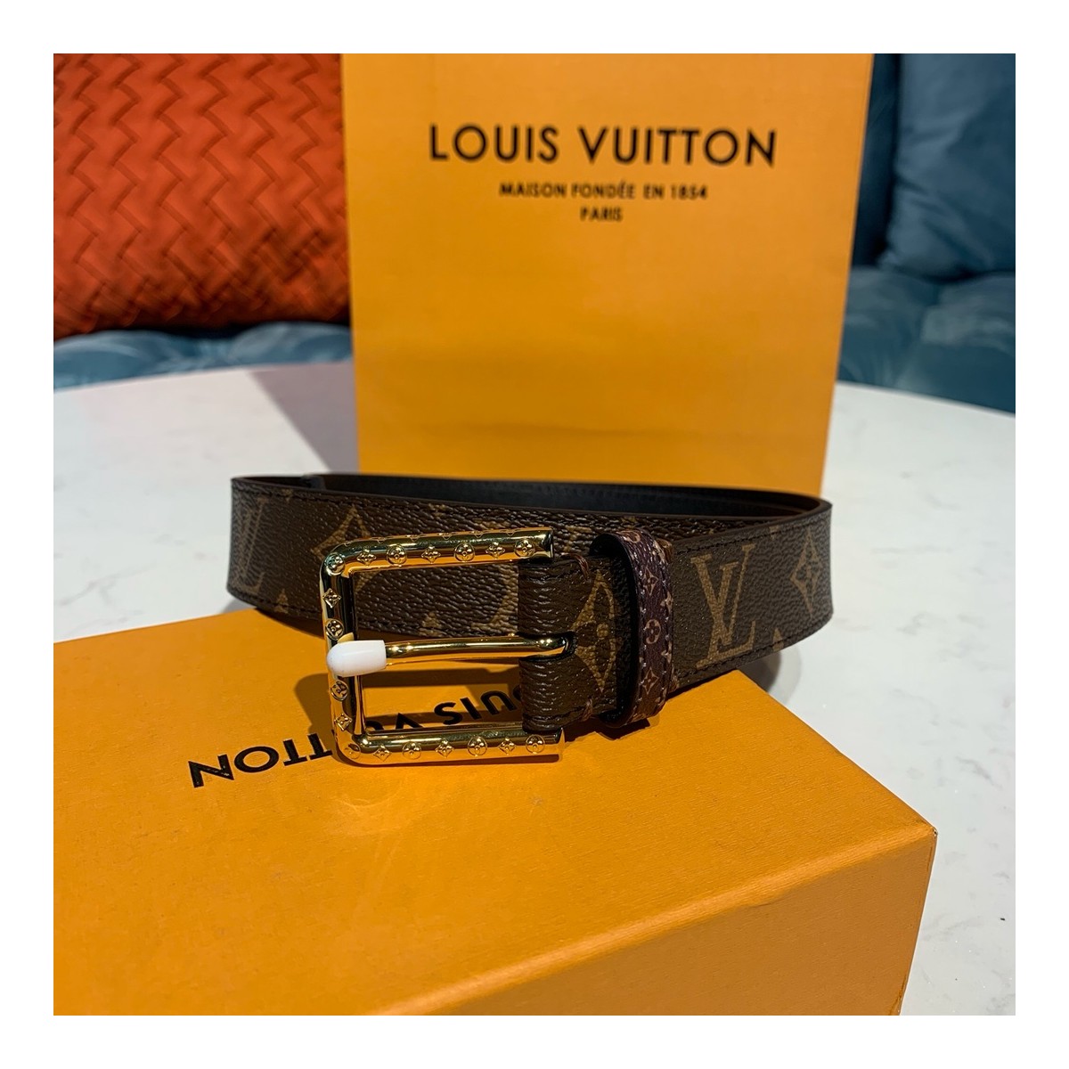 Louis Vuitton Daily LV 30mm Belt M0195U