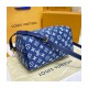 Louis Vuitton Monogram Jacquard Denim Speedy Bandouliere 25 M59609