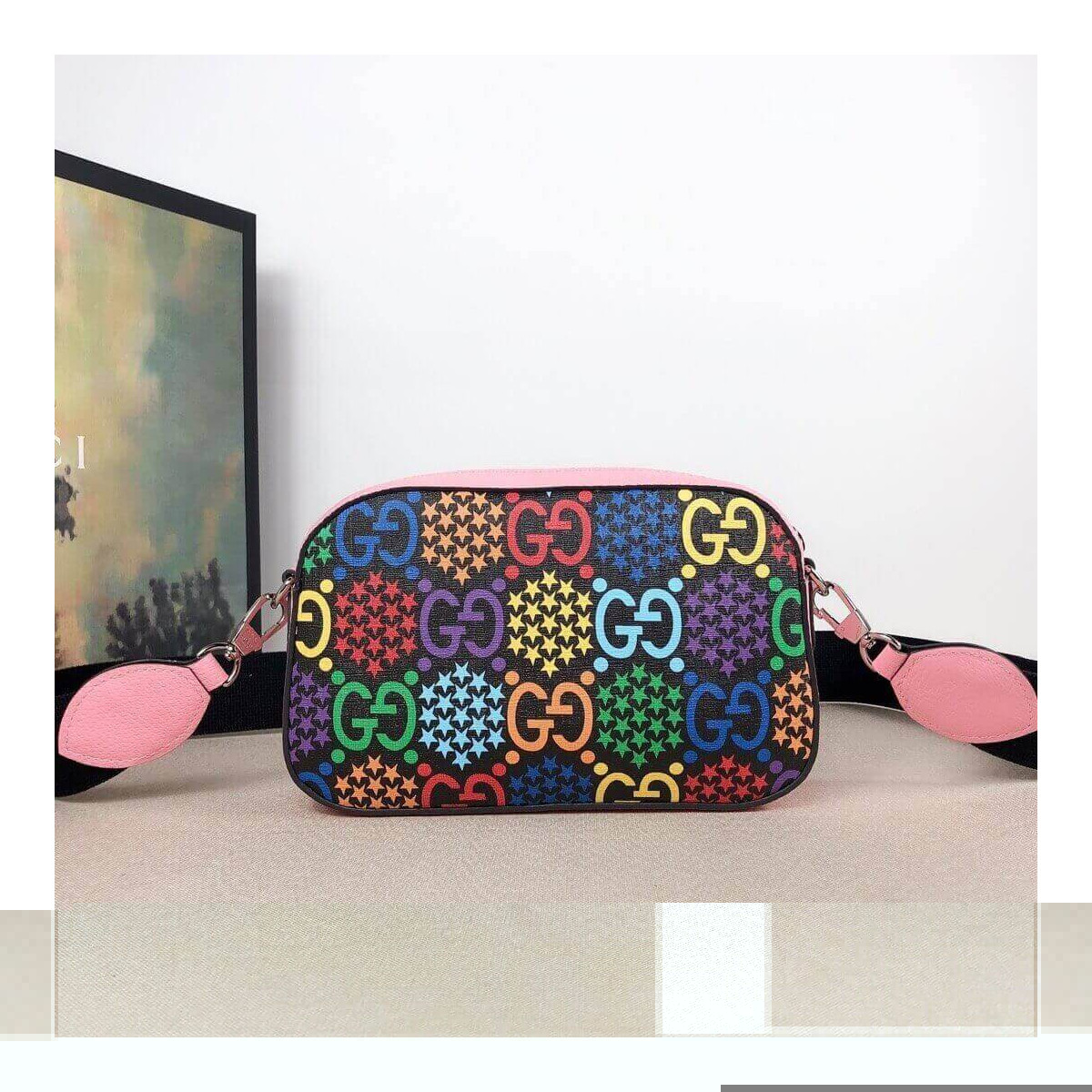 Gucci GG Psychedelic Shoulder Bag 574886