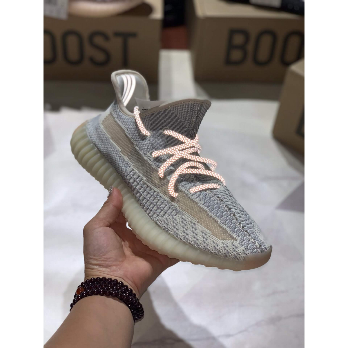 Adidas Yeezy Boost 350 V2 Cloud White Non Reflective AH2017