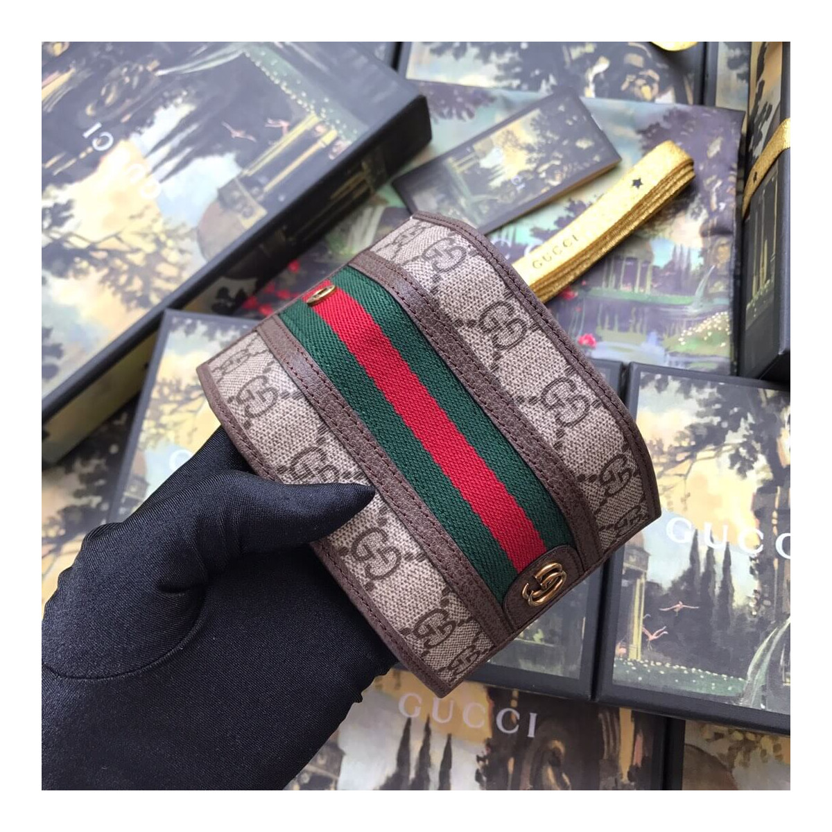 Gucci Ophidia GG Key Case 603732