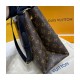 Louis Vuitton Monogram Canvas Flower Tote M43550 Black